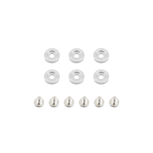Mishimoto MMFW-SM-6P Small Fender Washer Kit (6pcs) - Polished