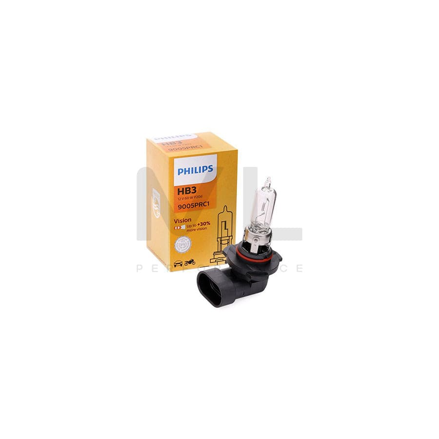 PHILIPS Vision 9005PRC1 Bulb, spotlight HB3 12V 60W P20d Halogen