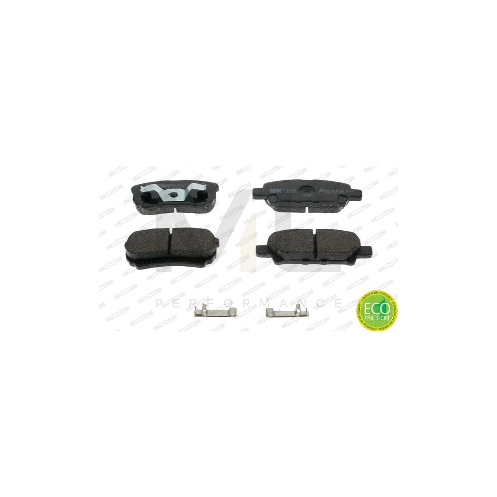 Ferodo Premier Eco Friction FDB1839 Brake Pad Set With Acoustic Wear Warning, With Piston Clip, Without Accessories