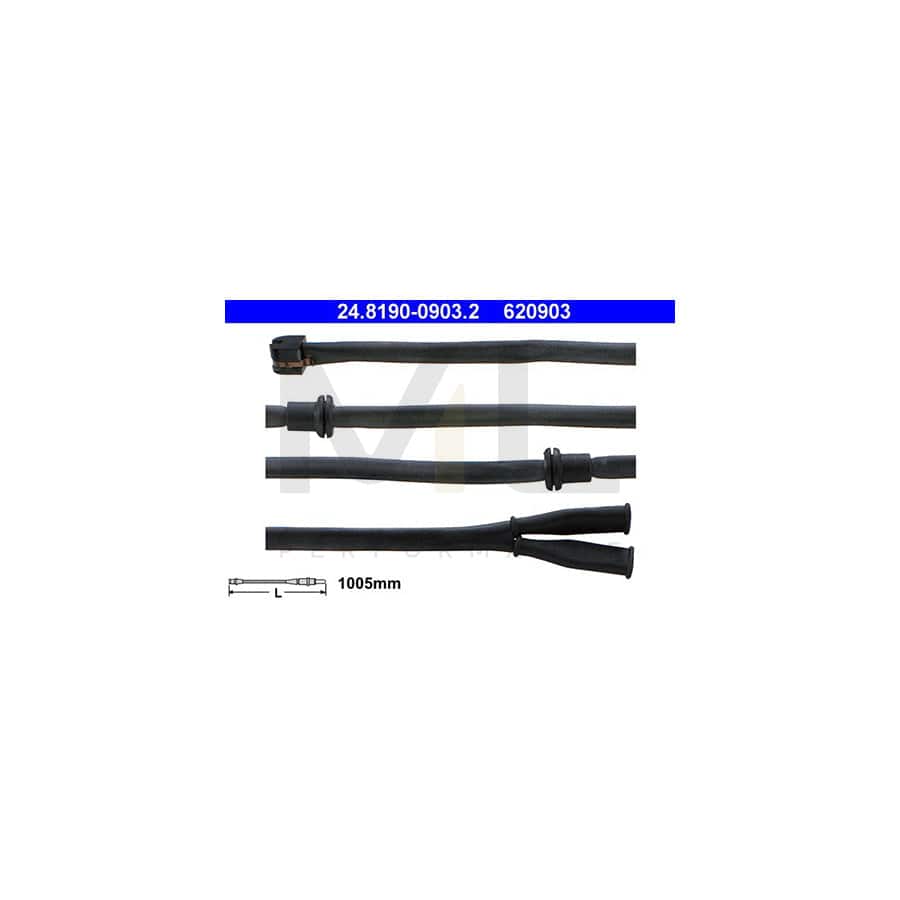 ATE 24.8190-0903.2 Brake pad wear sensor for PORSCHE 928 Coupe
