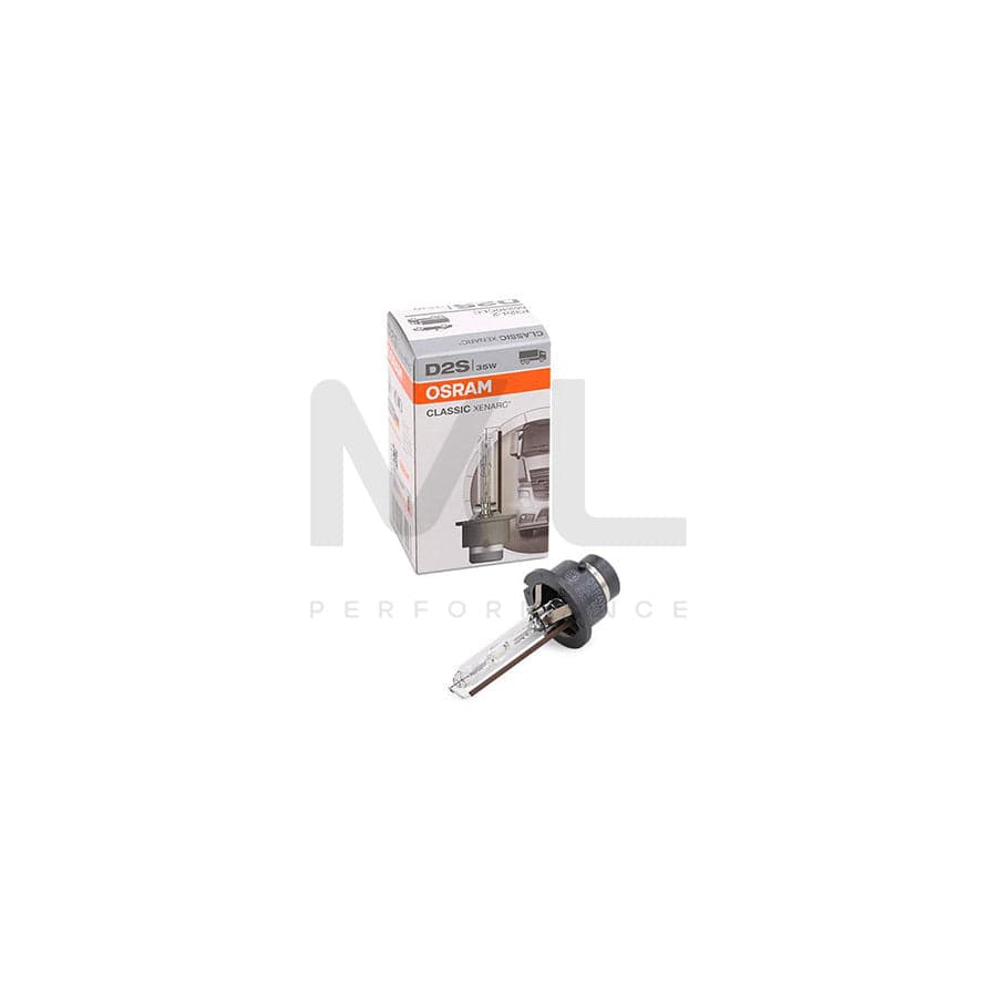 OSRAM XENARC CLASSIC 66240CLC Bulb, spotlight D2S (gas discharge tube) 85V 35W P32d-2 4150K Xenon