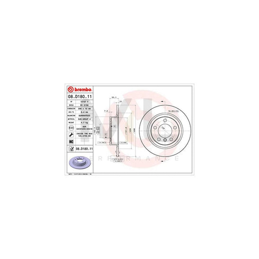 brembo-08-d180-11-brake-disc-solid-coated-high-carbon-with-bolts-screws