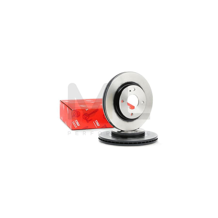 TRW DF6399 Brake Disc Vented, Painted  - 1 piece