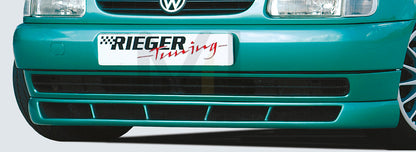 Rieger 00047049 VW 6N Polo Mk4 Front Splitter 1 | ML Performance UK Car Parts