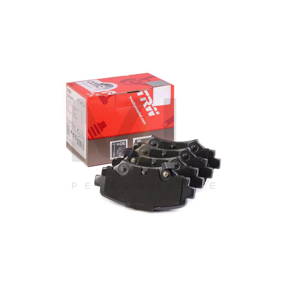 TRW Gdb3593 Brake Pad Set For Mazda 3 With Acoustic Wear Warning
