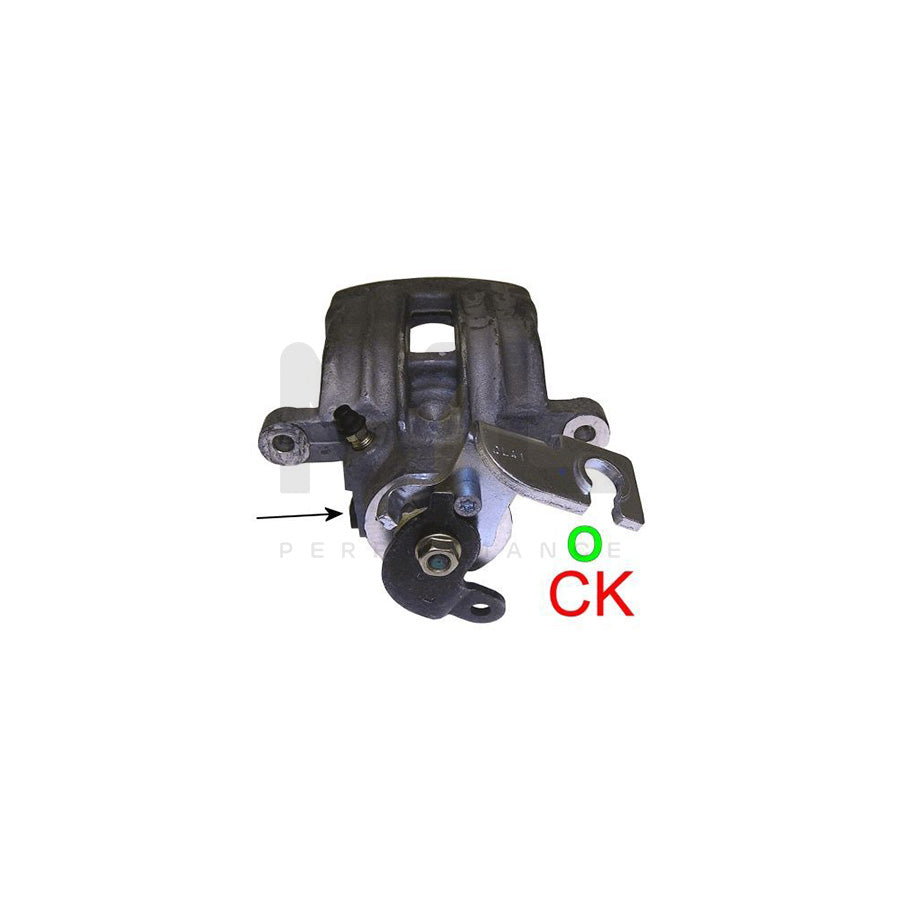 TEXTAR 38189500 Brake Caliper for TOYOTA COROLLA without holder