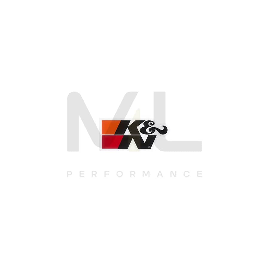 K&N 89-16191 Decal/Sticker Black Small