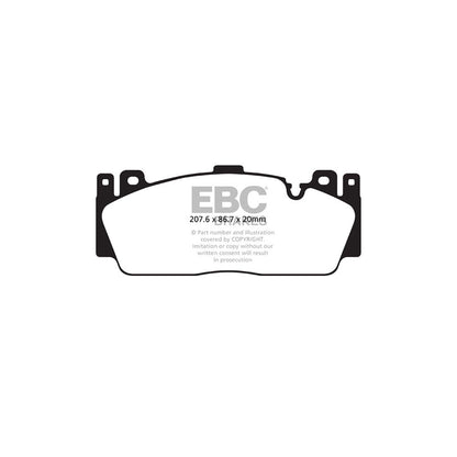 EBC P2DK061RPX BMW Front RP-X Kit 2 | ML Performance UK Car Parts