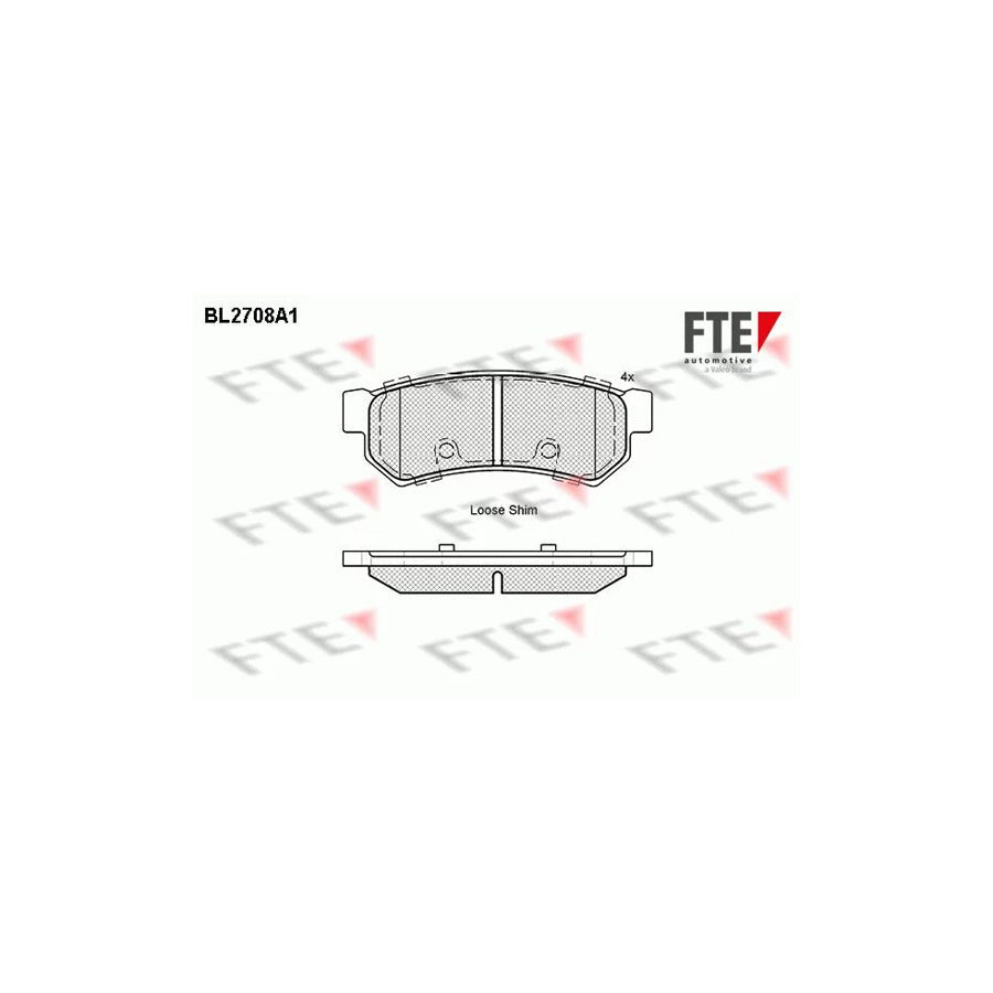 FTE 9010934 Brake Pad Set