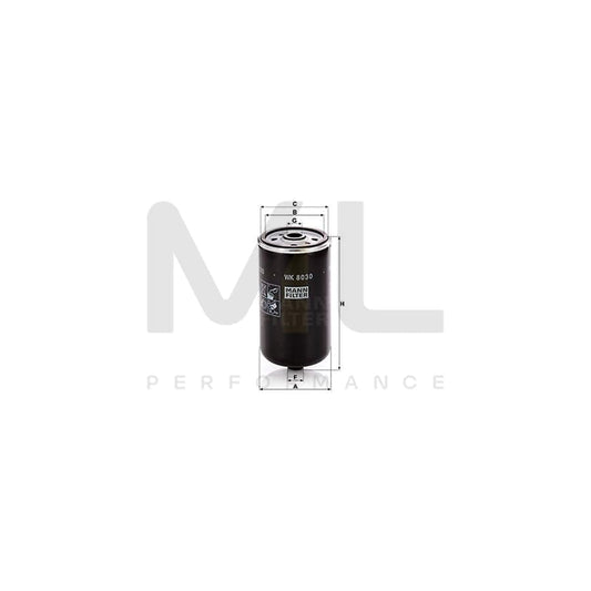 MANN-FILTER WK 8030 Fuel filter Spin-on Filter