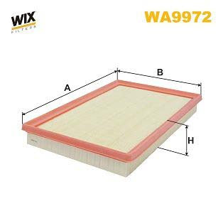 WIX Filters WA9972 Air Filter Suitable For Mercedes-Benz C-Class