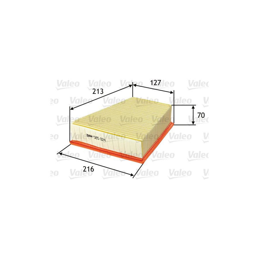 Valeo 585024 Air Filter