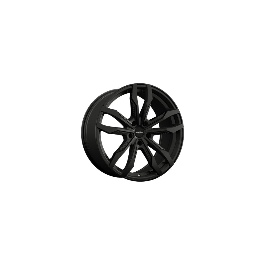 SuperMetal Fin 9x20 ET25 55211 Matt Black Wheel
