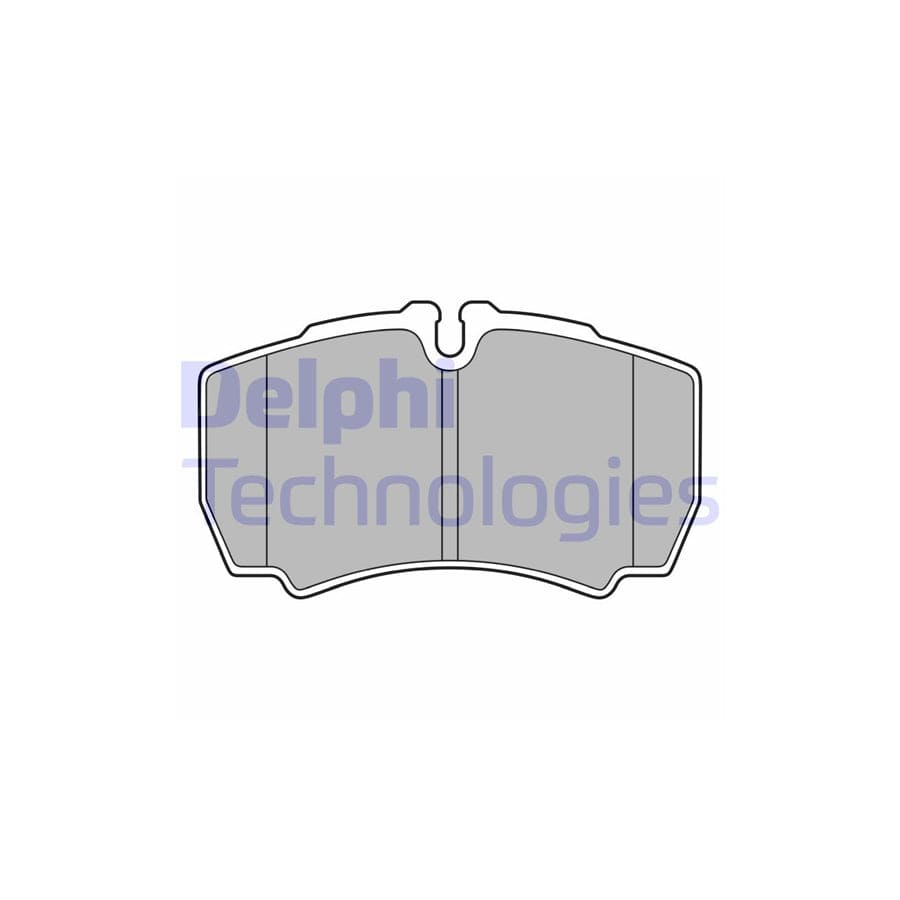 Delphi Lp3686 Brake Pad Set For Ford Transit
