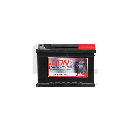 Lion 097 Car Battery - 3 Year Guarantee (square terminal)