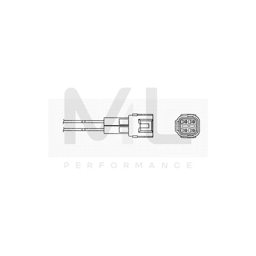 NTK Lambda Sensor / O2 Sensor (NGK 0009) - OZA591-VB2 | ML Car Parts UK | ML Performance
