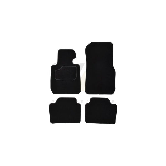 MAMMOOTH A041 BM120 PRM 01 Floor mat set for BMW 3 Saloon (F30, F80) Textile, Front and Rear, Quantity: 4, Black