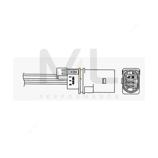 NTK Lambda Sensor - Oxygen / O2 Sensor UAA0002-FA001 (NGK 93808) | ML Car Parts UK | ML Performance