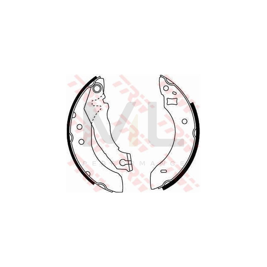 TRW GS6151 Brake Shoe Set