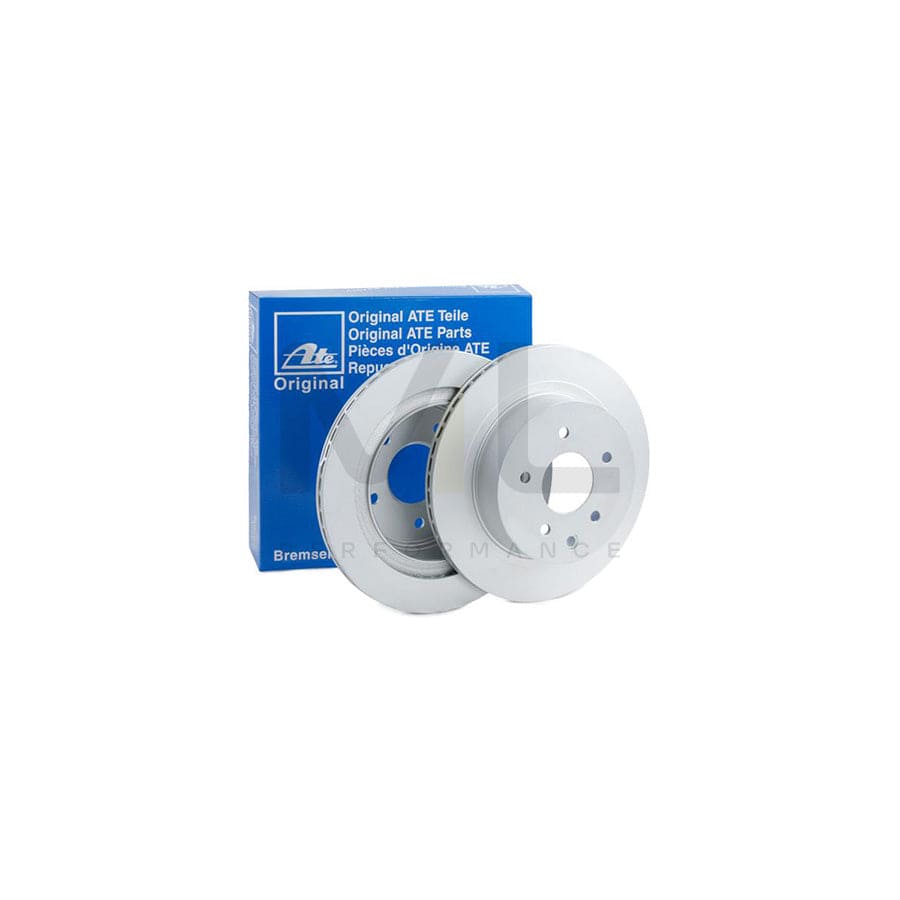 ATE 24.0116-0119.1 Brake Disc Vented, Coated  - 1 piece