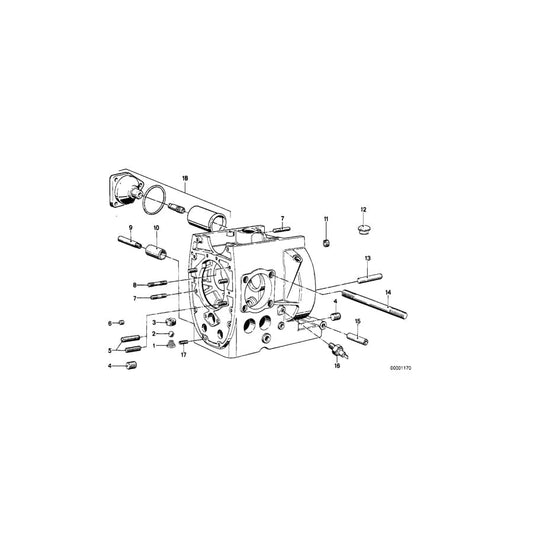 Genuine BMW 11111250158 Pipe (Inc. R90/6, R90S & R60/6)