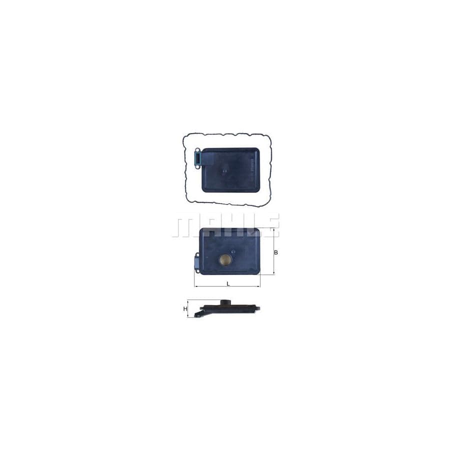 Mahle Original Hx 254D Hydraulic Filter, Automatic Transmission | ML Performance UK Car Parts