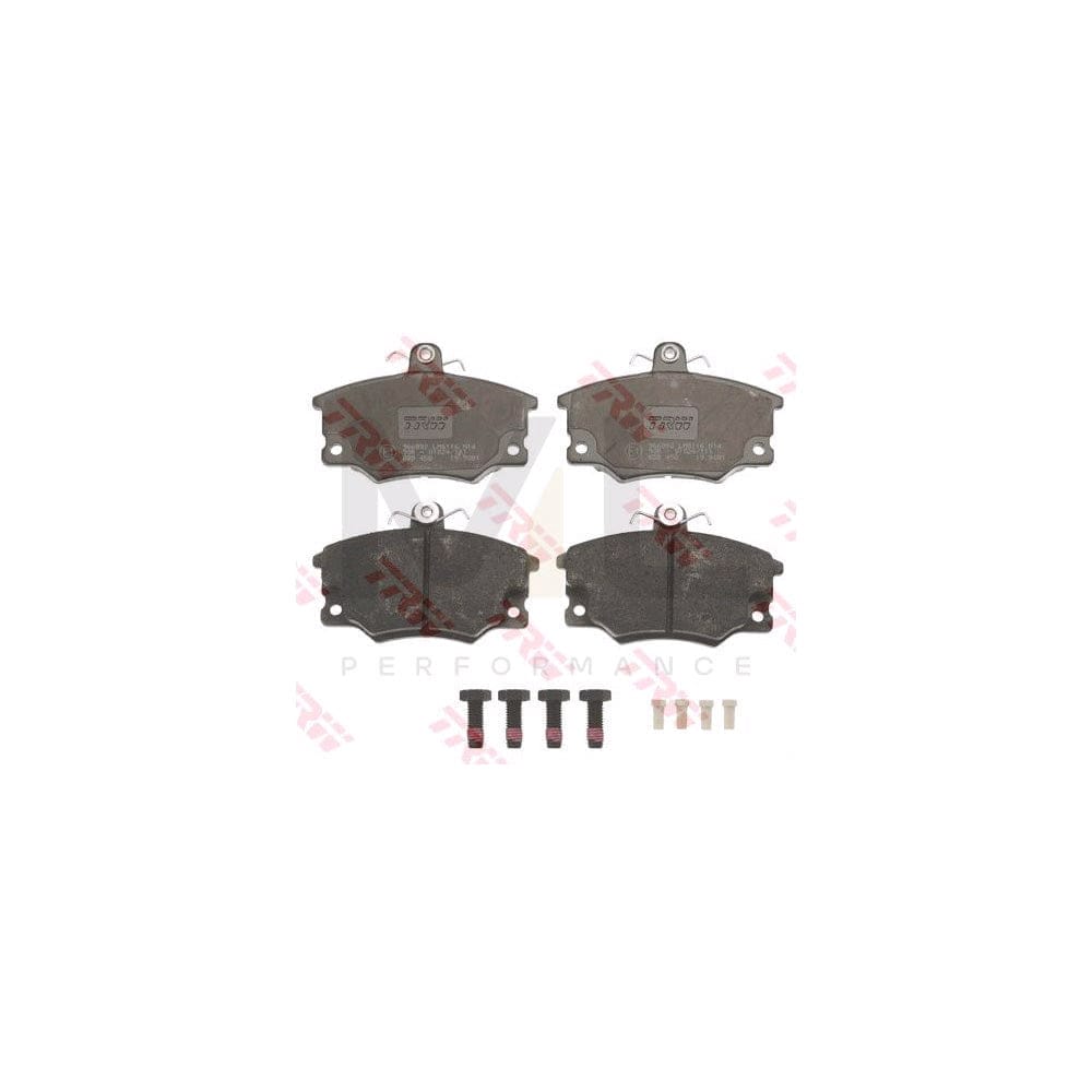 TRW Cotec Gdb458 Brake Pad Set With Acoustic Wear Warning, With Brake Caliper Screws, With Accessories