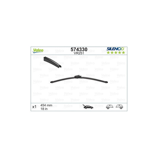 Valeo Silencio Rear, Silencio X.Trm 574330 Wiper Blade