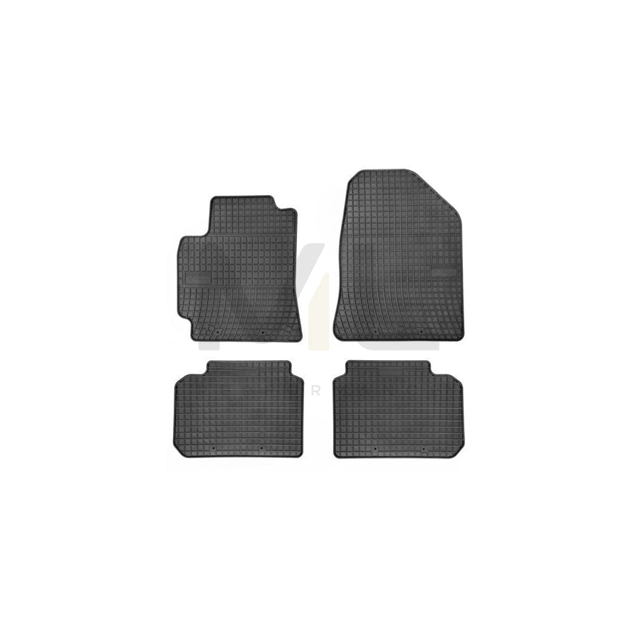 FROGUM 547235 Floor mat set for HYUNDAI Elantra VI Saloon (AD, ADA) Elastomer, Front and Rear, Quantity: 4, Black