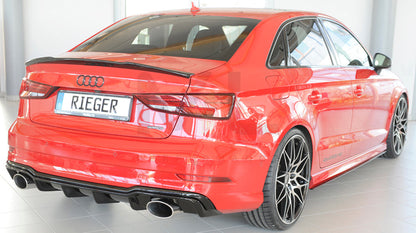 Rieger 00088187 Audi 8V Rear Diffuser (A3 & S3) 6 | ML Performance UK Car Parts