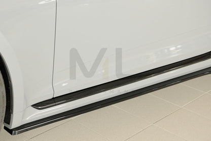 Rieger 00088207 Audi B9 F5 RS5 Side Skirt Splitter 5 | ML Performance UK Car Parts