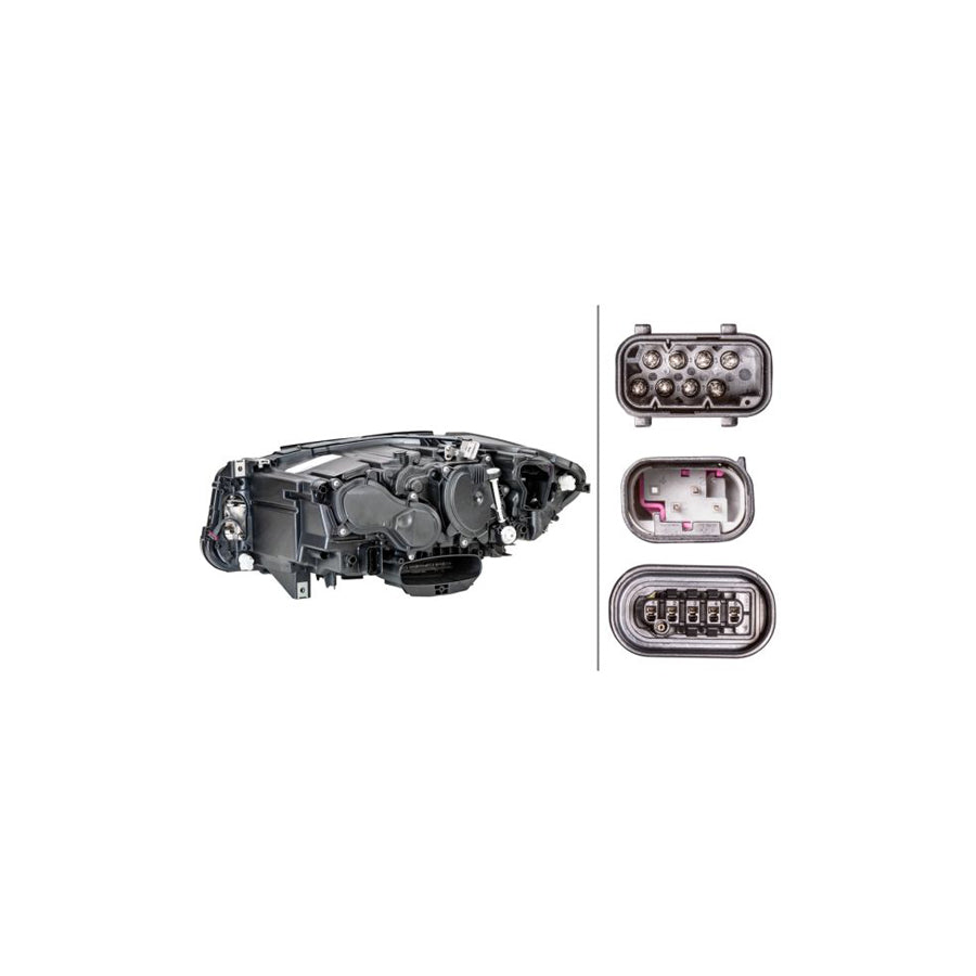 Hella 1LX 011 072-941 Headlight For BMW 5 Series