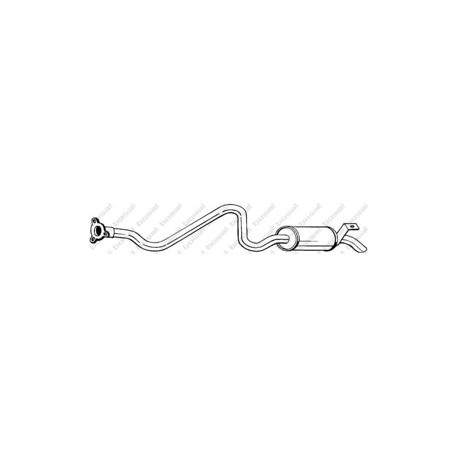 Bosal 280-355 Rear Silencer for Land Rover 110/127 (Ldh)