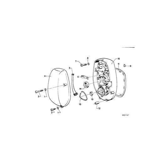 Genuine BMW 11141265188 Timing Case Cover