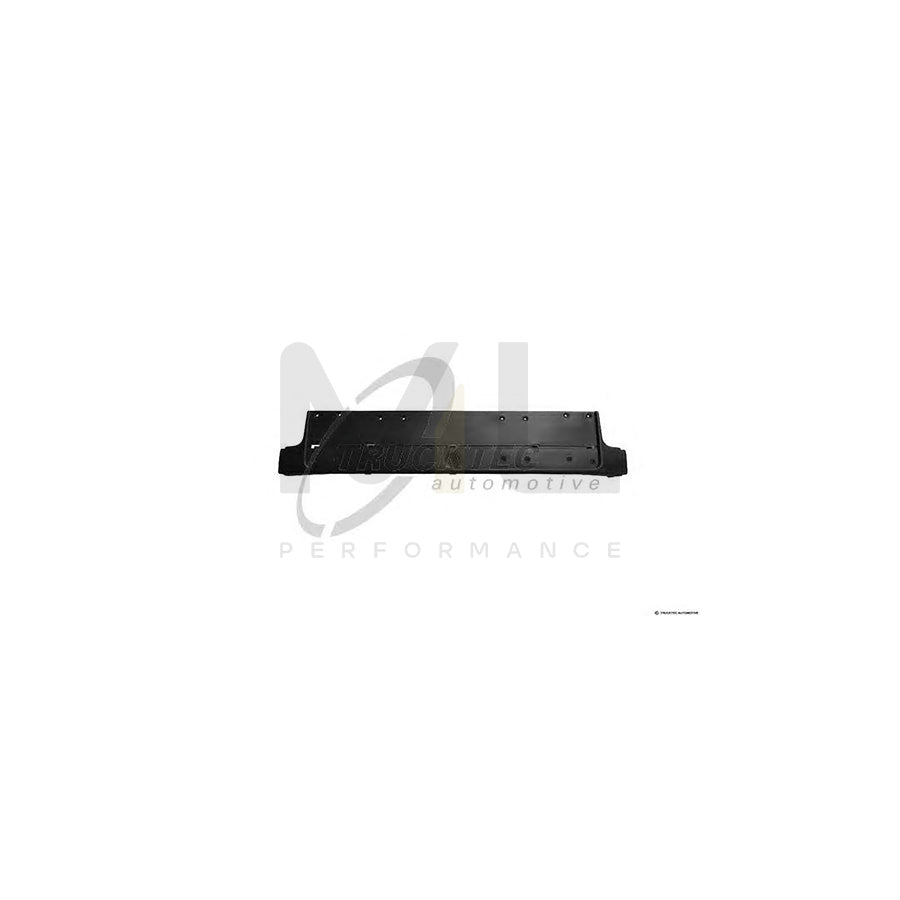 TRUCKTEC AUTOMOTIVE 08.62.387 Number plate holder for BMW 3 Series Black, frameless