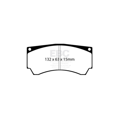 EBC DP4066R Yellowstuff Street and Track Brake Pads 2 | ML Performance UK Car Parts