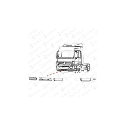 Covind 943/ 76 Front Splitter