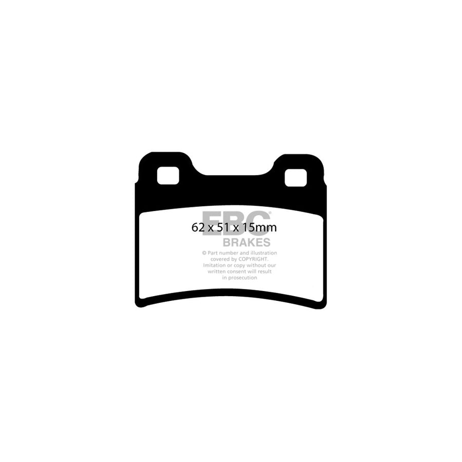 EBC DP2953 Ford Greenstuff Rear Brake Pads 2 | ML Performance UK Car Parts