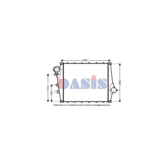 AKS Dasis 280011N Intercooler