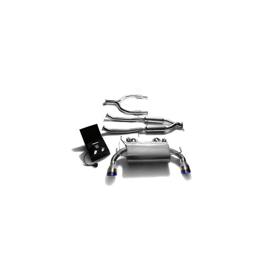Armytrix NIZ37-DS13B Valvetronic Exhaust System Nissan 370Z 2009-2020 with Dual Blue Coated 4.5"