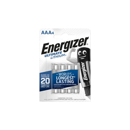 Energizer Ultimate Lithium L92 (Pack of 4)