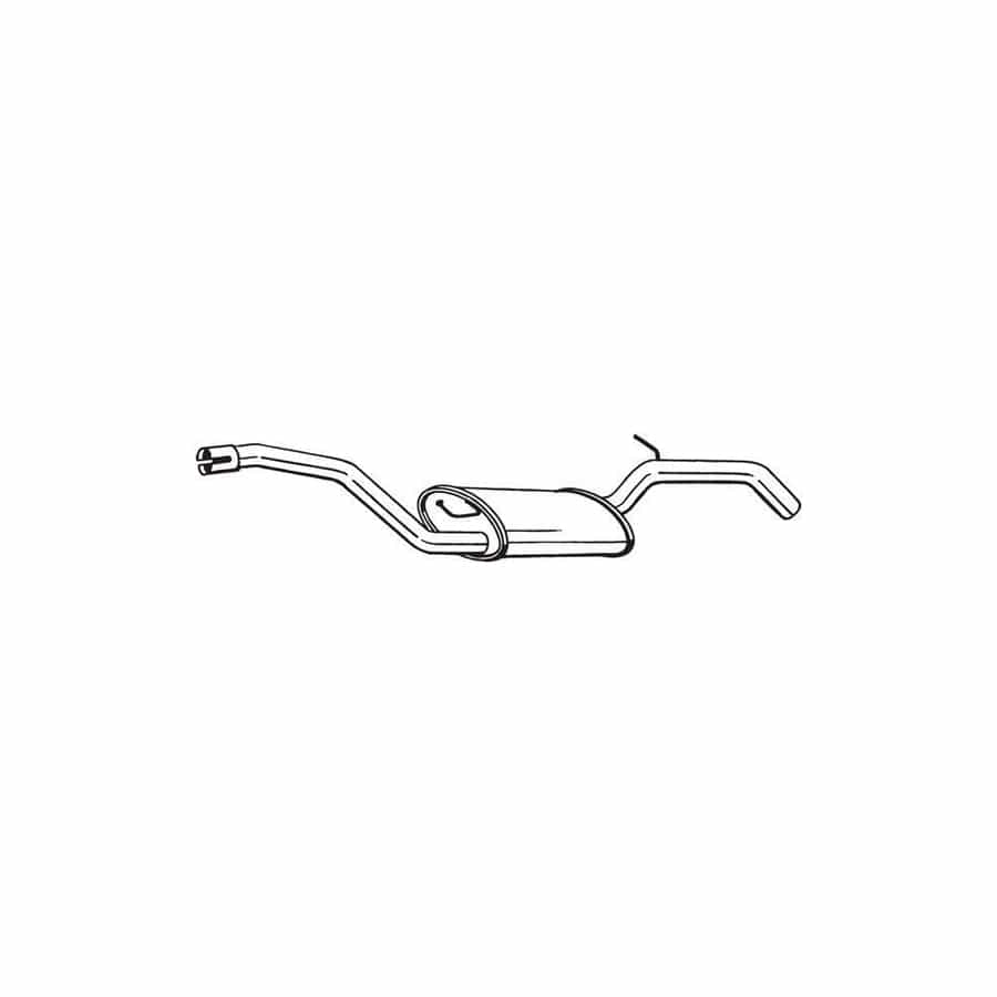 Bosal 280-295 Rear Silencer