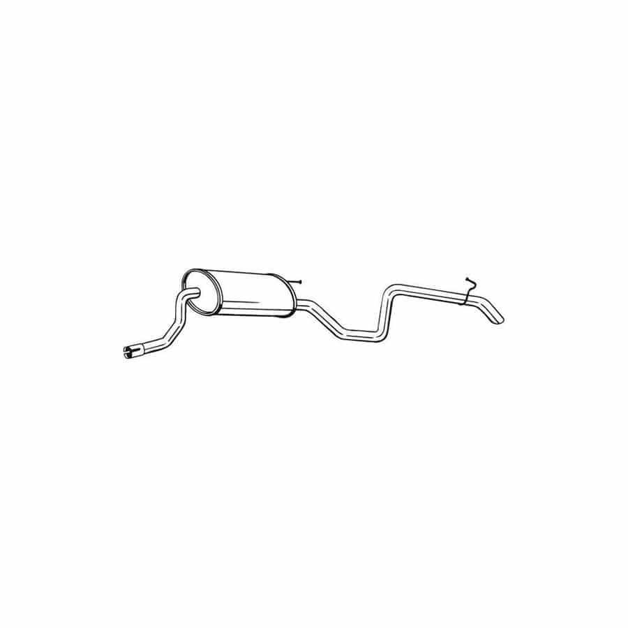 Bosal 280-277 Rear Silencer for KIA Cee D I Hatchback (Ed)