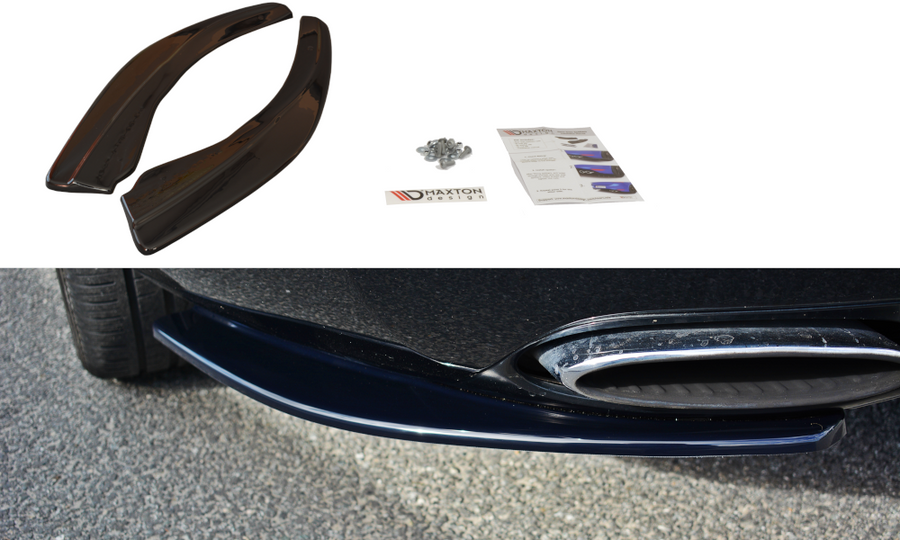 Maxton Design BE-CO-GT-1-RSD1T Rear Side Splitters Bentley Continental GT | ML Performance UK Car Parts