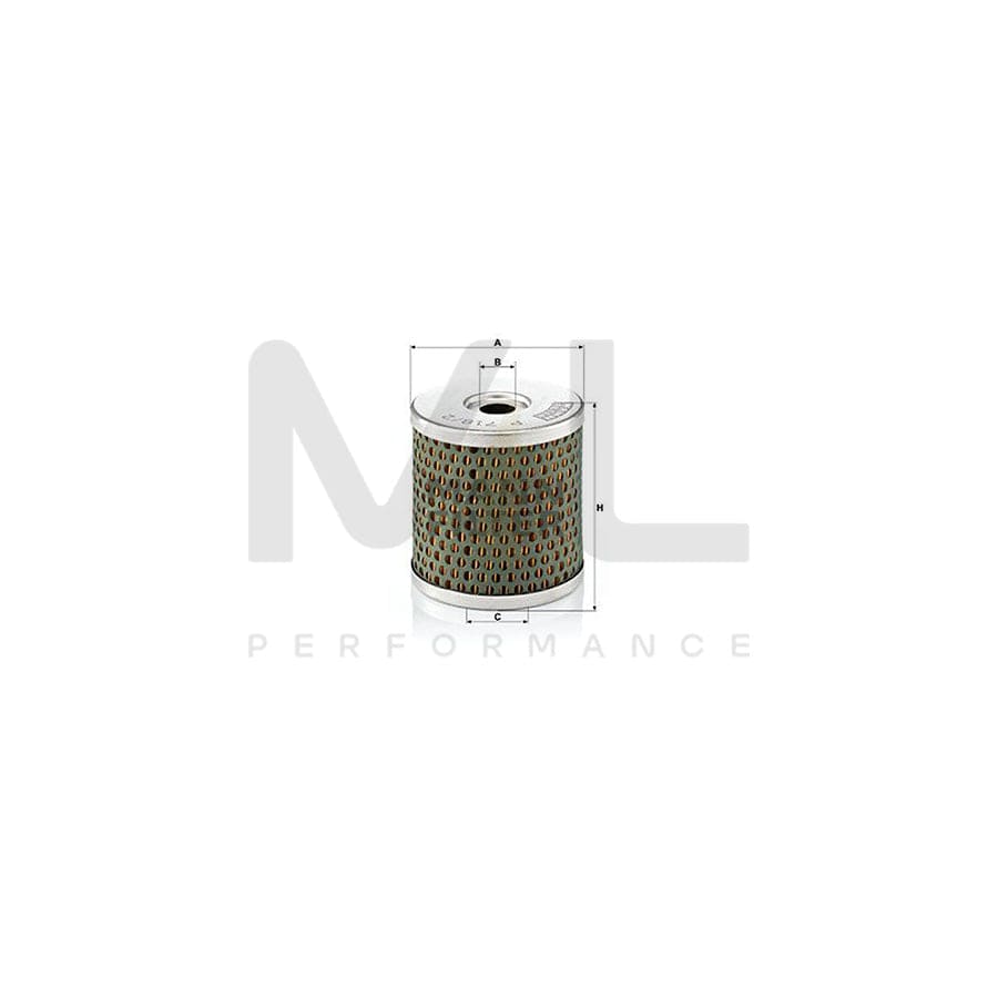 MANN-FILTER P 718/2 x Fuel filter for TOYOTA LAND CRUISER with seal