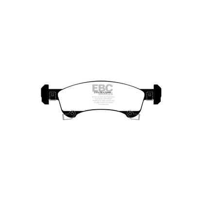 EBC PD01KF540 Ford Lincoln Greenstuff Front Brake Pad & Plain Disc Kit  (Inc. Expedition & Navigator) 2 | ML Performance UK Car Parts
