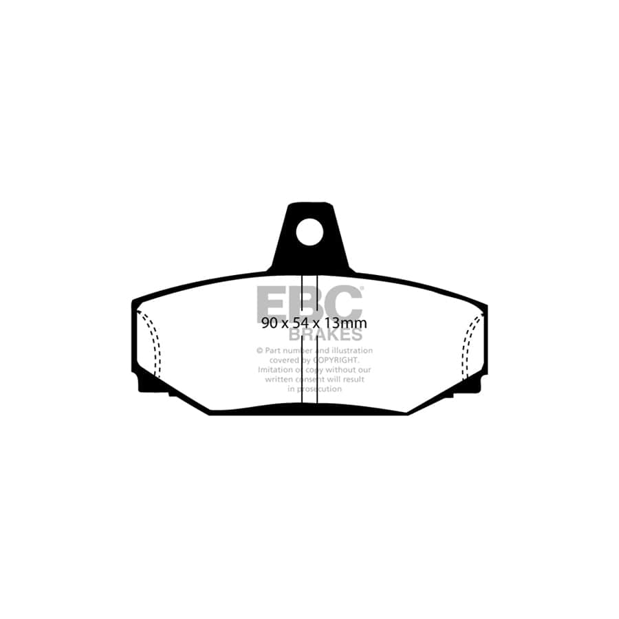 EBC PD40K2064 Volvo V70 Mk1 Ultimax Pad & Plain Disc Kit - Girling/TRW Caliper 3 | ML Performance UK Car Parts