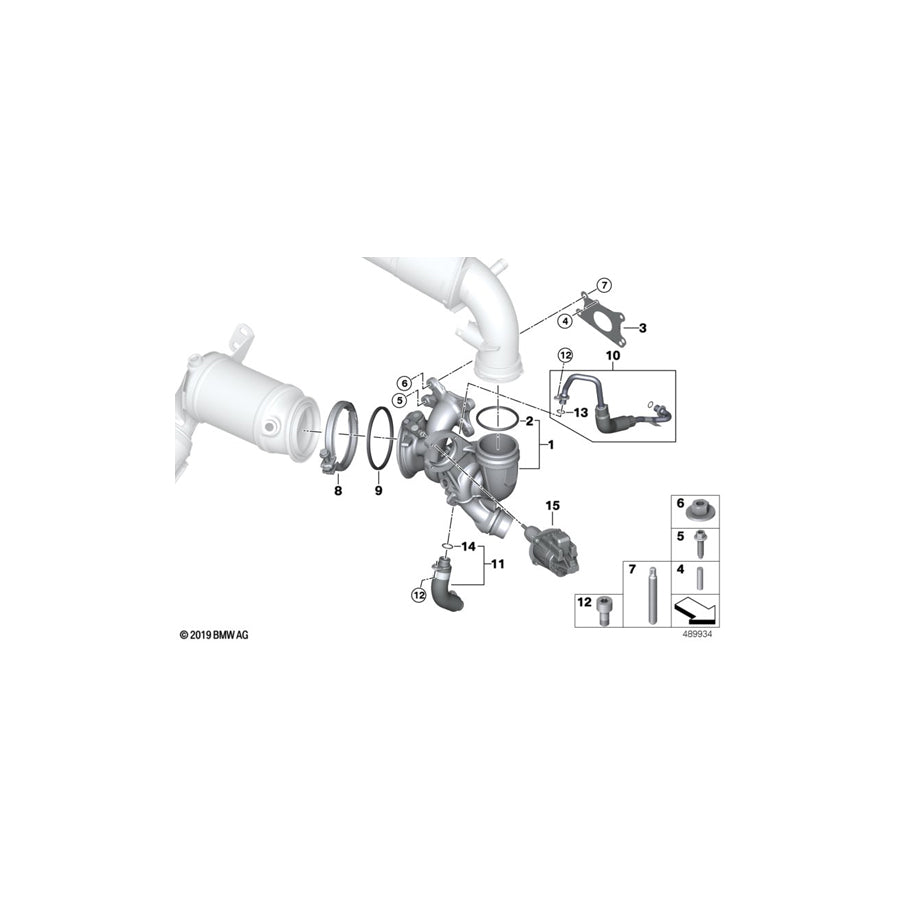 Genuine BMW 11428629958 Oil Return Line (Inc. Cooper & Cooper ALL4)