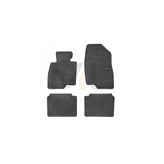 FROGUM Tailored 542797 Floor mat set for MAZDA 6 Estate (GJ, GL) Elastomer, Front and Rear, Quantity: 4, Black, (LHD)