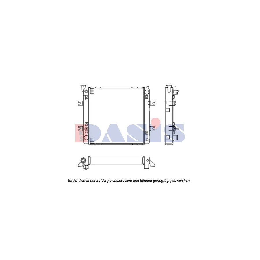 AKS Dasis 430023N Engine Radiator